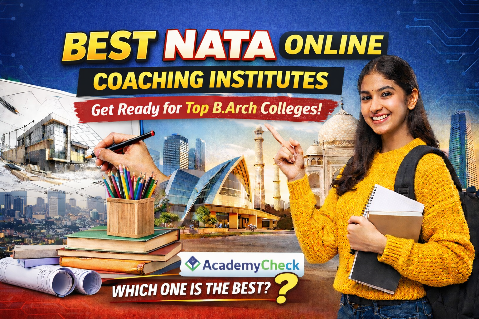 Top 5 NATA Coaching Institutes in India: Based on Online Education 2026
